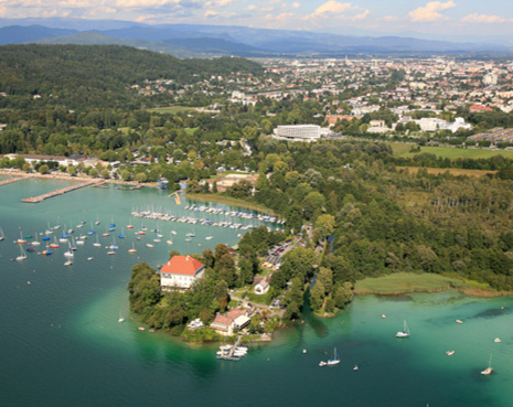 Vogelperspektive Klagenfurt