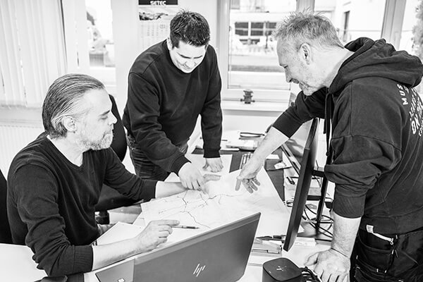 Mitarbeiter im Büro