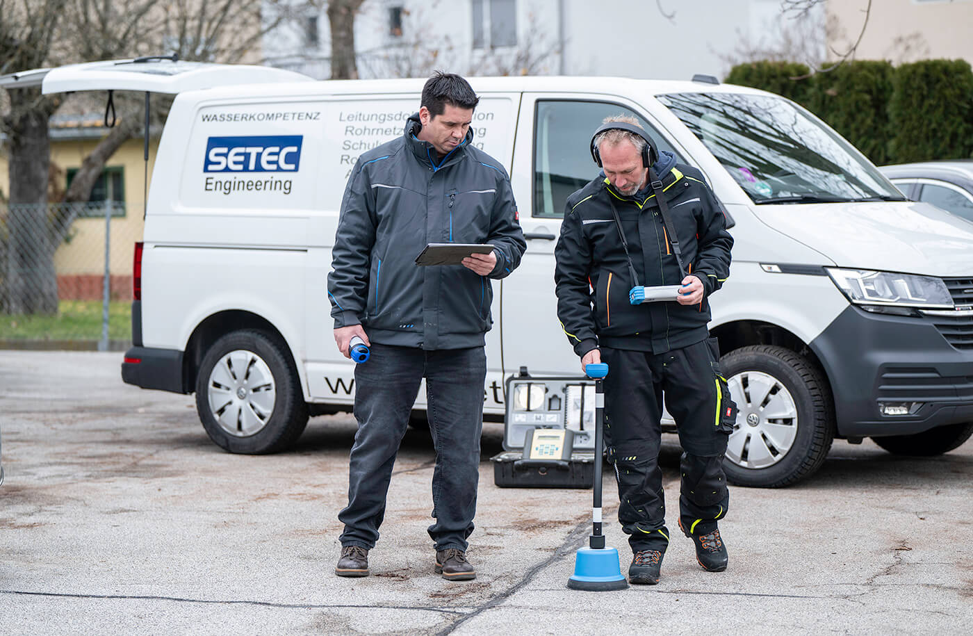 Rohrnetzüberprüfung und Wasserverlustanalyse