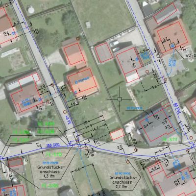 Visualisierung Leitungsnetz am PC
