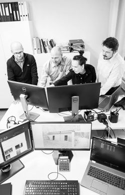 Mitarbeiter im Büro